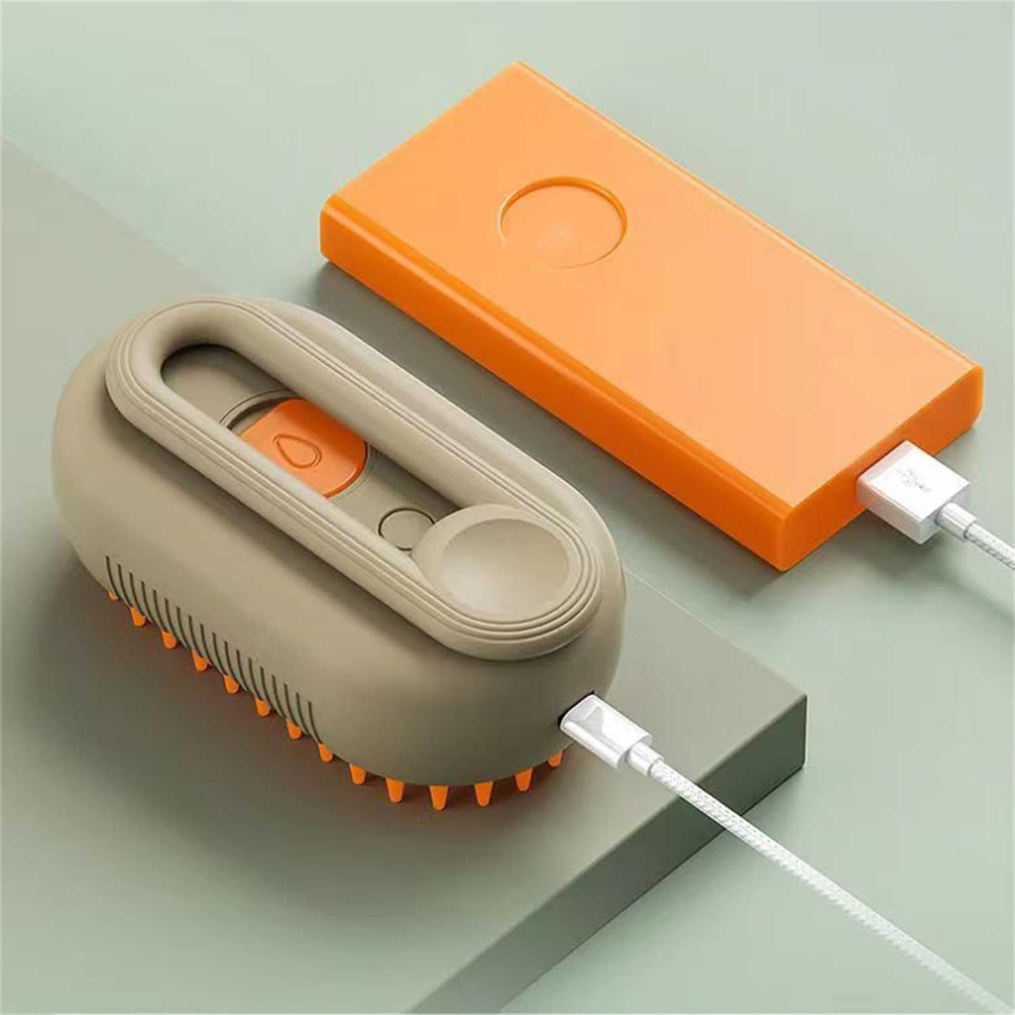 Cepillo de vapor 3 en 1 eléctrico