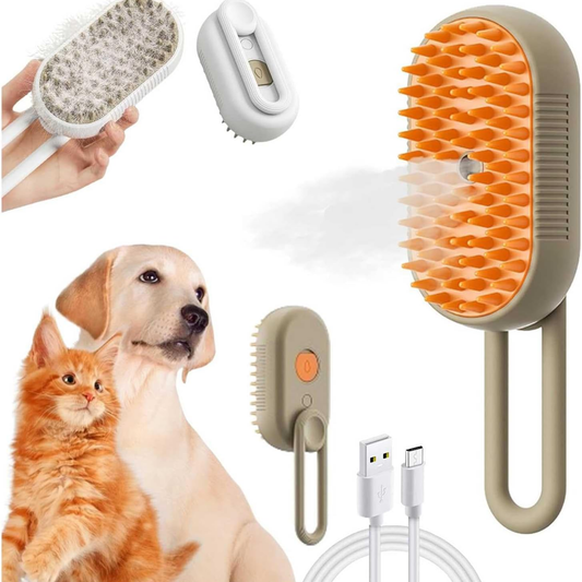 Cepillo de vapor 3 en 1 eléctrico